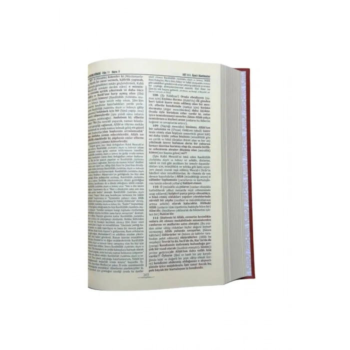 Kuranı Mecid Hafız Boy Sadece Meal