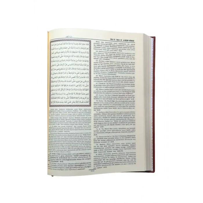 Kuranı Mecid Ve Tefsirli Meali Alisi Orta Boy - Ciltli