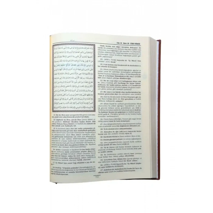 Kuranı Mecid Ve Tefsirli Meali Alisi Orta Boy - Ciltli
