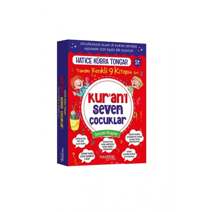 Kuranı Seven Çocuklar 9 Kitap Set