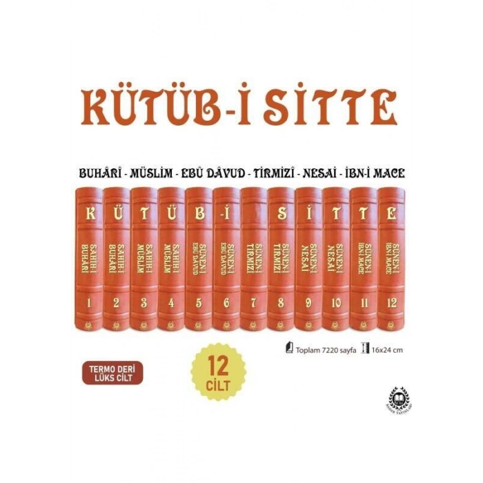 Kütübi Sitte 12 Cilt Takım