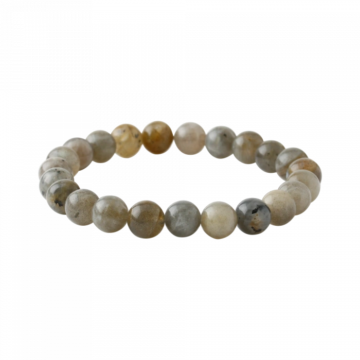 Labradorit 10mm Doğal Taş Bileklik