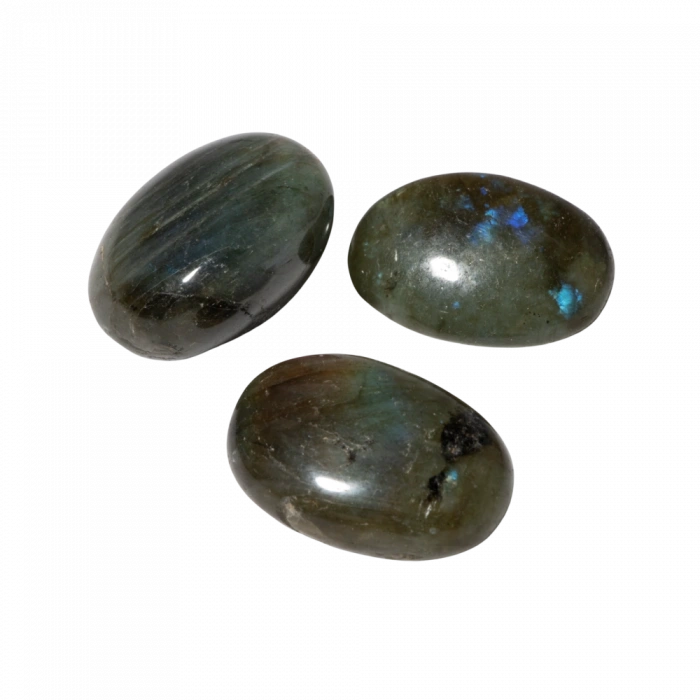 Labradorit Doğal Taş Tımbıl El Taşı