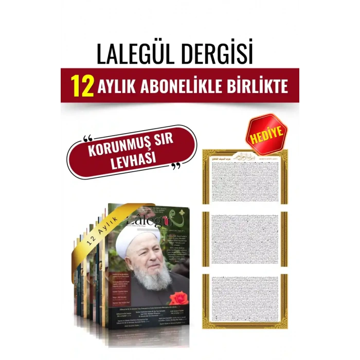 Lalegül Dergisi 12 Aylık Abonelik Paketi