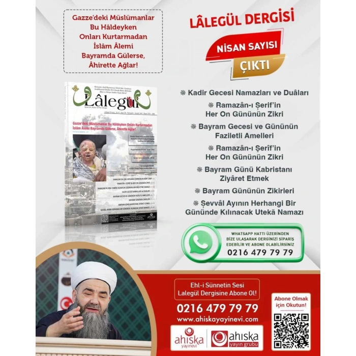 Lalegül Dergisi 134. Sayı Nisan 2024