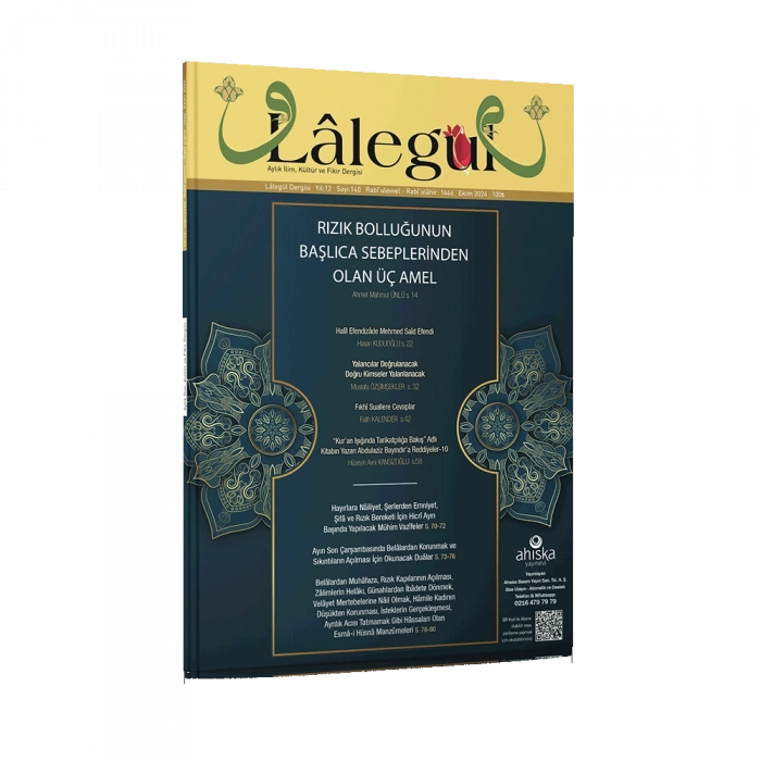 Lalegül Dergisi 140. Sayı Ekim 2024