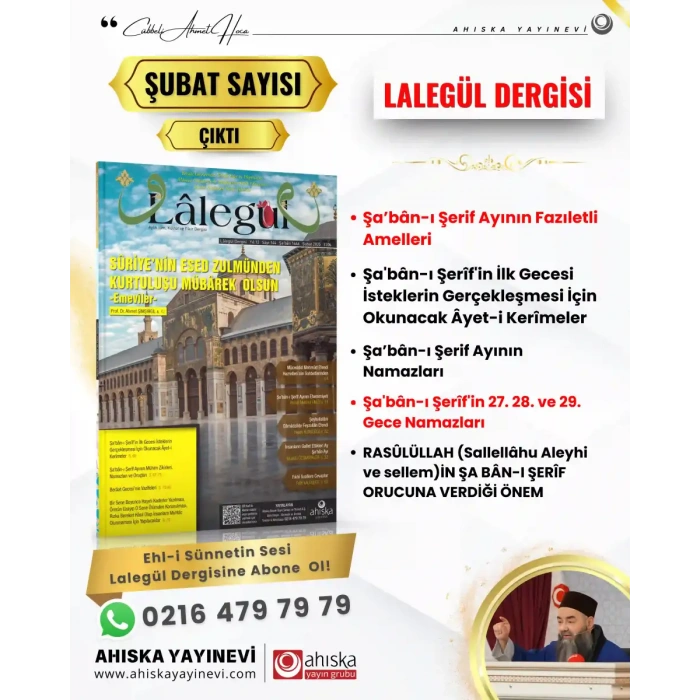 Lalegül Dergisi 144. Sayı Şubat 2025