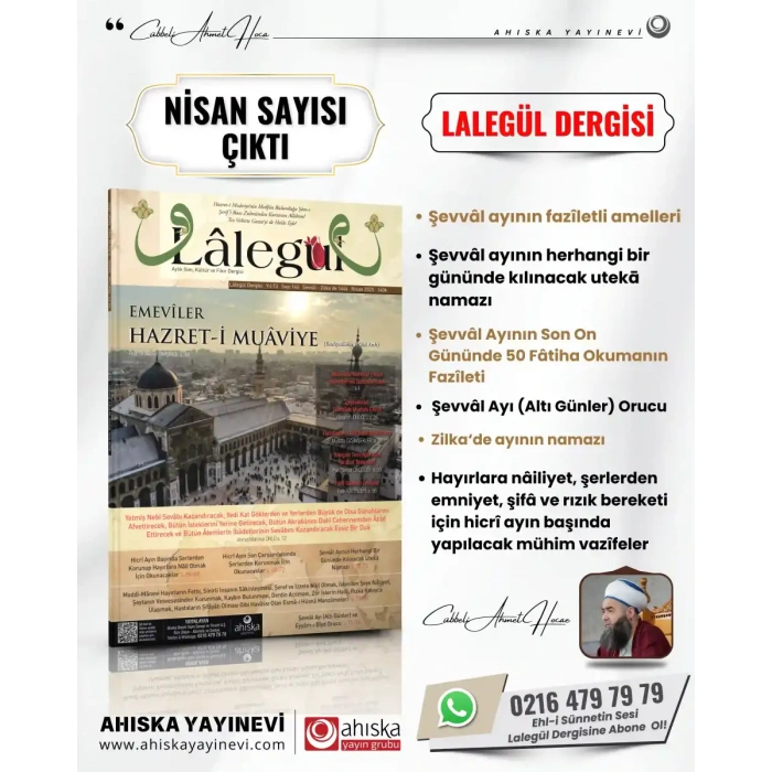 Lalegül Dergisi 146. Sayı Nisan 2025