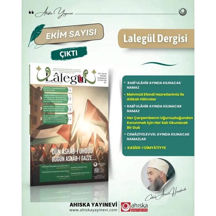 Lalegül Dergisi 152. Sayı Ekim 2025
