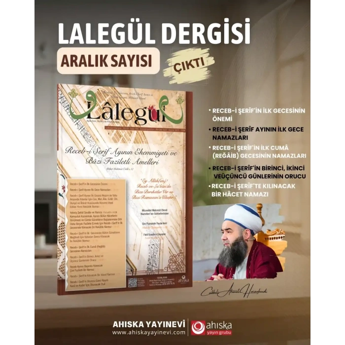 Lalegül Dergisi 154. Sayı Aralık 2025