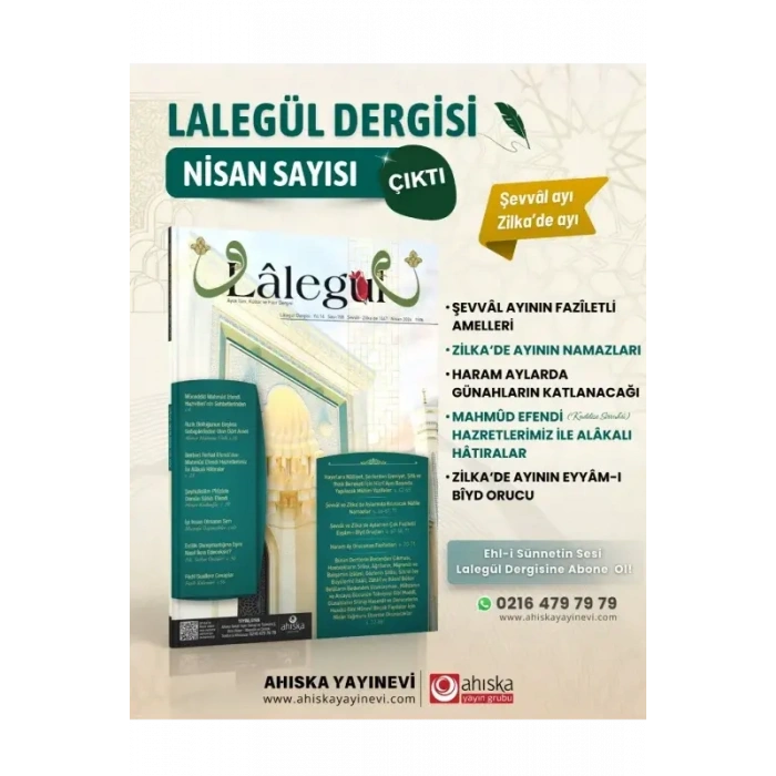 Lalegül Dergisi 158. Sayı Nisan 2026