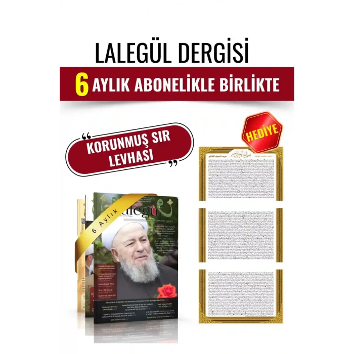 Lalegül Dergisi 6 Aylık Abonelik Paketi