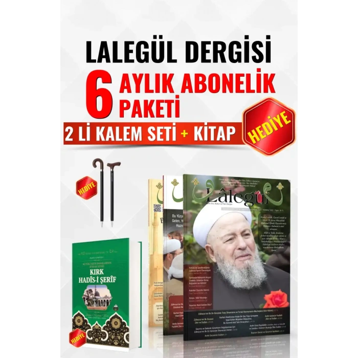 Lalegül Dergisi 6 Aylık Abonelik Paketi