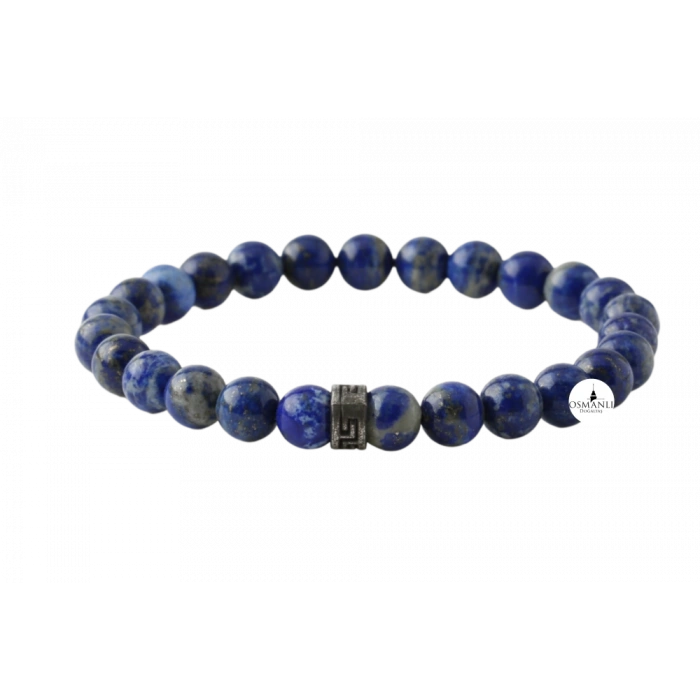 Lapis Lazuli 6mm Doğal Taş Bileklik