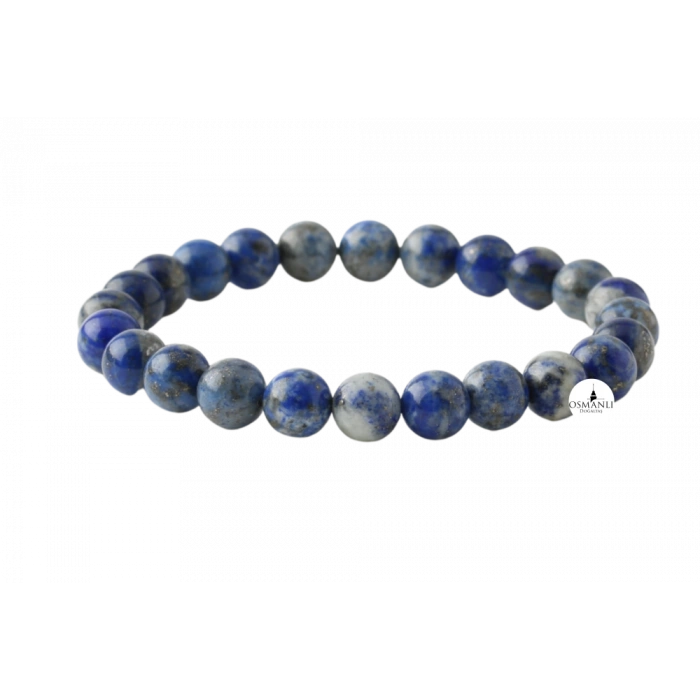 Lapis Lazuli 8mm Doğal Taş Bileklik