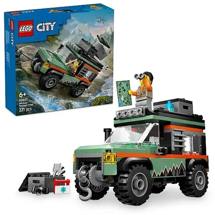 Lego City 4 x 4 Arazi Dağ Arabası 60447