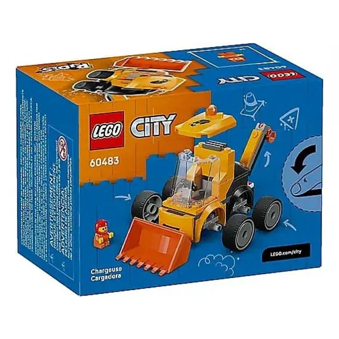 Lego City Araçlar İnşaat Yükleyicisi 60483