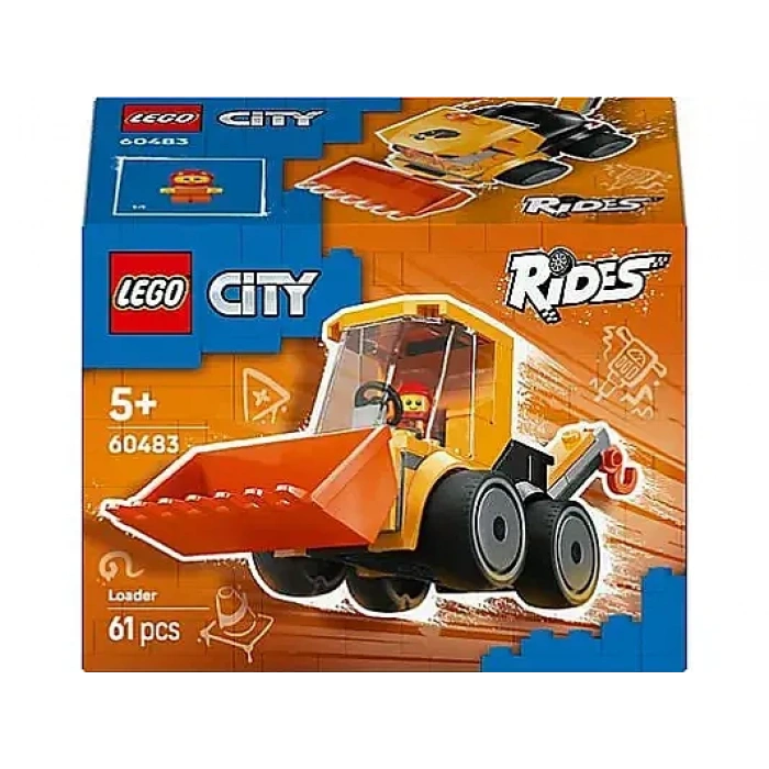 Lego City Araçlar İnşaat Yükleyicisi 60483