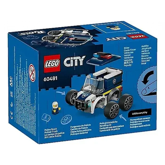 Lego City Araçlar Polis Kamyonu 60481
