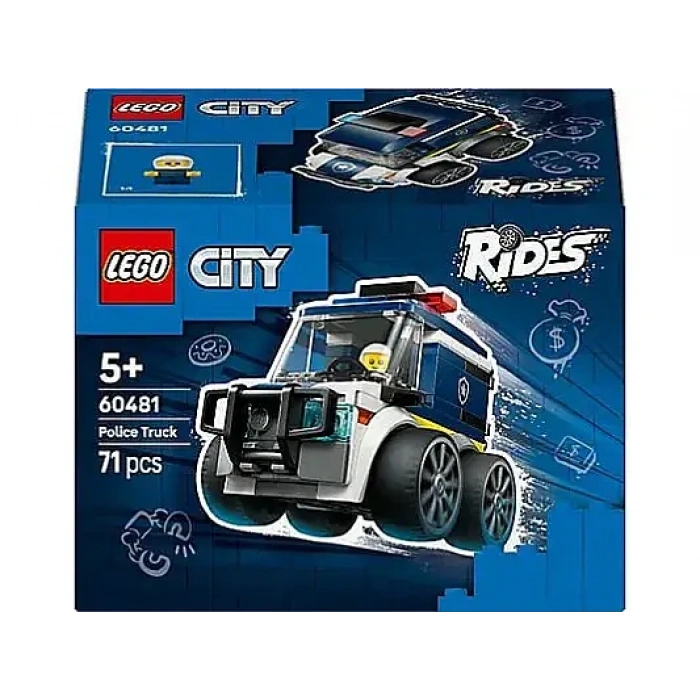 Lego City Araçlar Polis Kamyonu 60481