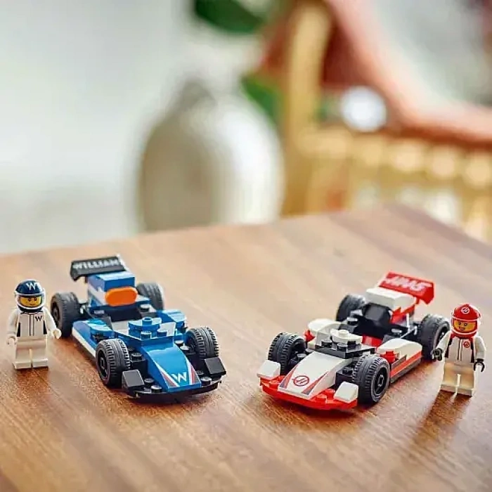 Lego City F1 Williams Racing Ve Haas F1 Yarış Arabaları 60464