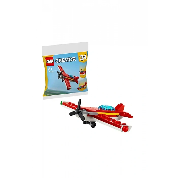 Lego Creator 3 ü 1 Arada İkonik Kırmızı Uçak 30669