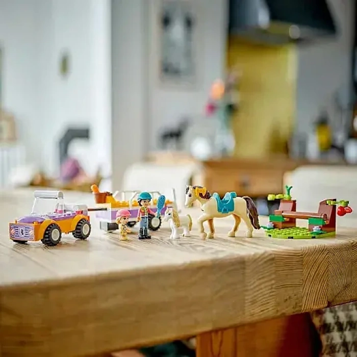 Lego Friends At Ve Midilli Römorku 42634