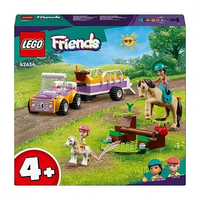 Lego Friends At Ve Midilli Römorku 42634