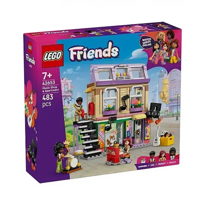 Lego Friends Müzik Mağazası Ve Daire 42653