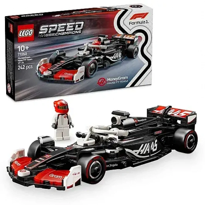 Lego Speed Champions Moneygram Haas F1 Team Vf24 Yarış Arabası 77250