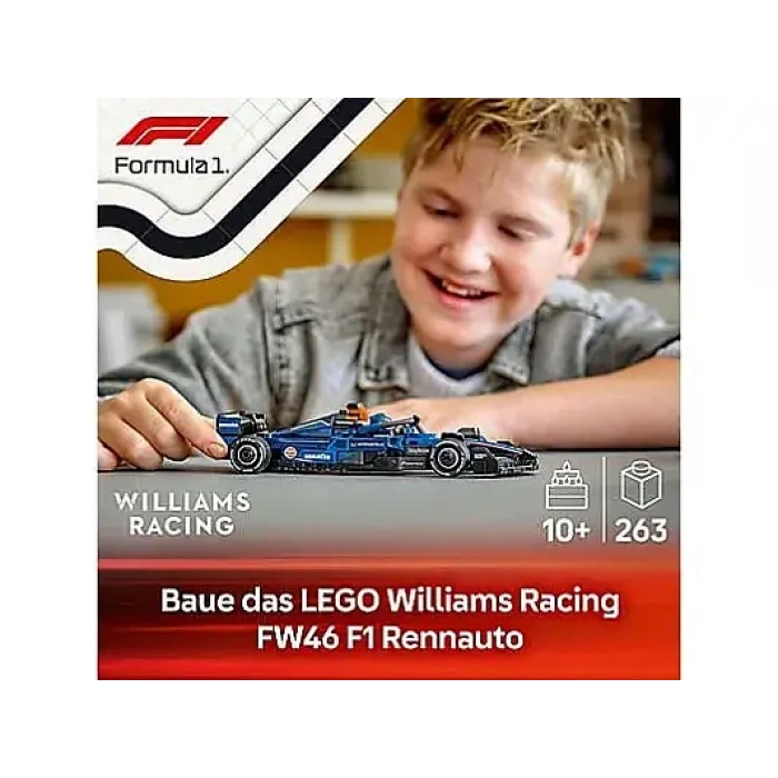 Lego Speed Champions Williams Racing Fw46 F1 Yarış Arabası 77249