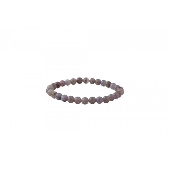 Lepidolit 6mm Doğal Taş Bileklik