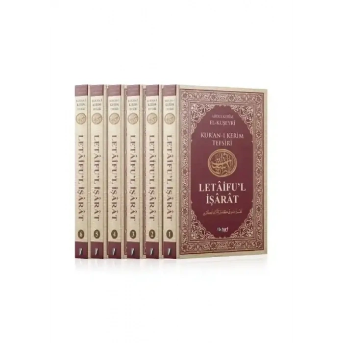 Letaiful İşarat 6 Cilt Takım - Karton Kapak