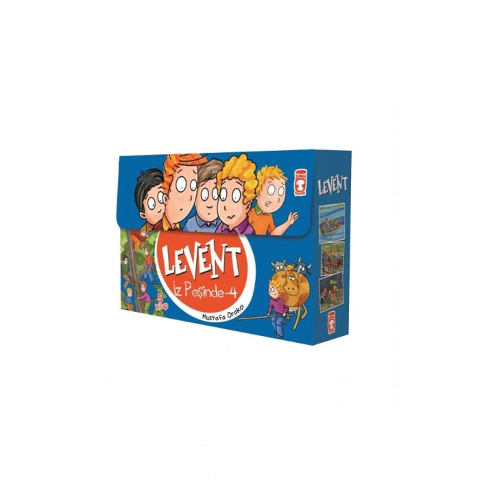Levent İz Peşinde 4 5 Kitap Set