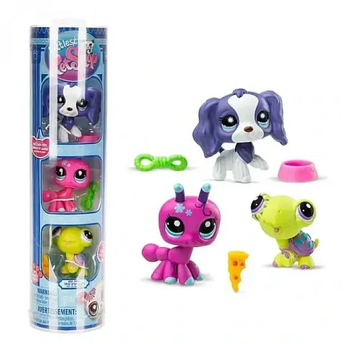 Littlest Pet Shop Minişler 3 Lü Figür Seti