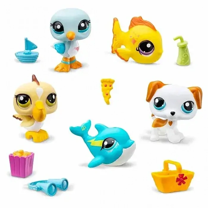 Littlest Pet Shop Minişler 5 Li Figür Seti