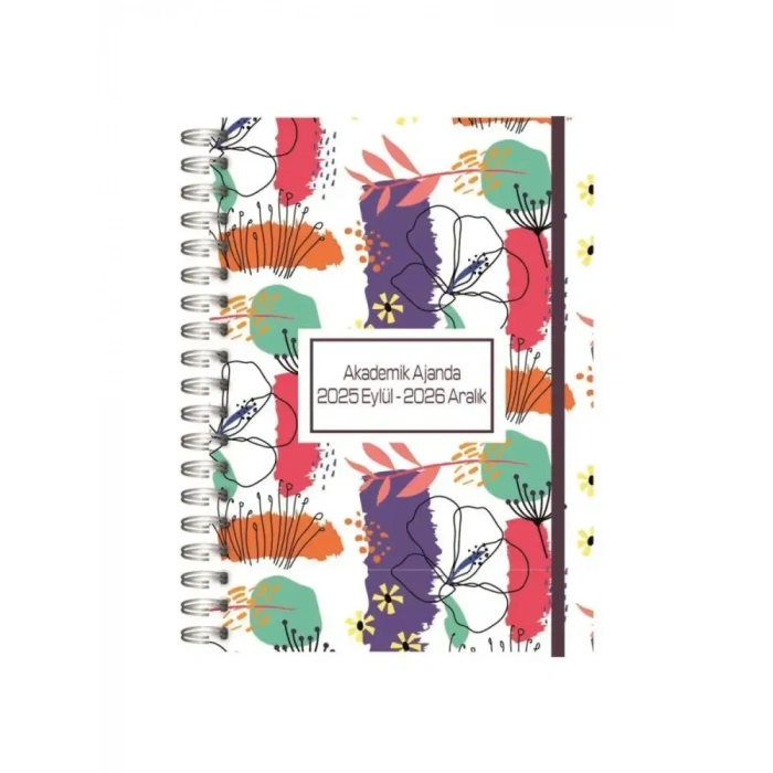 Liz Ajanda A5 Spiralli Akademik Ajanda
