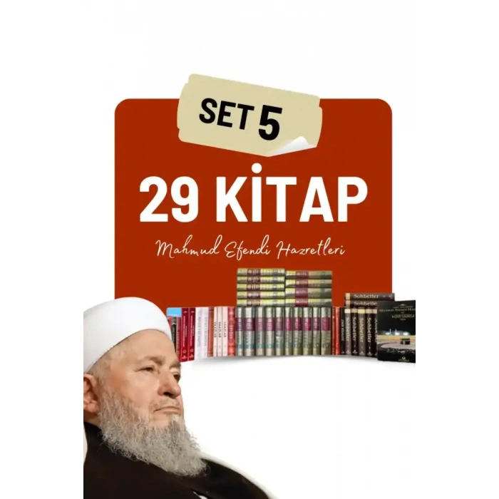 Mahmud Efendi Hazretleri 29 Kitap Set 5