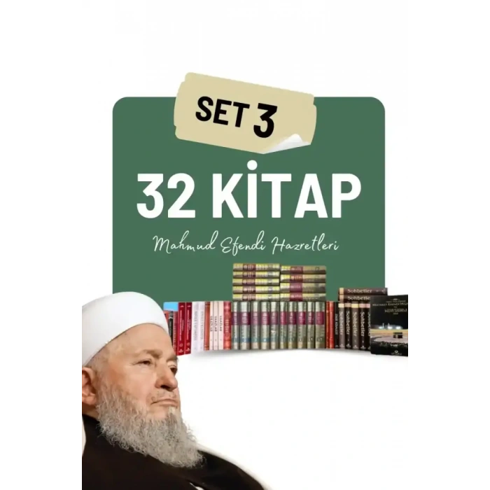 Mahmud Efendi Hazretleri 32 Kitap Set 3