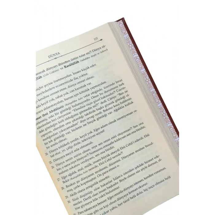 Mahmud Efendi Hazretlerinden Duyulan Hikmetli Sözler - Deri Cilt