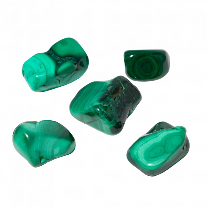 Malakit Doğal Taş Tımbıl El Taşı