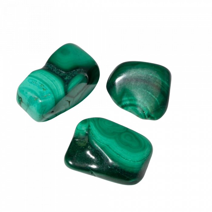 Malakit Doğal Taş Tımbıl El Taşı