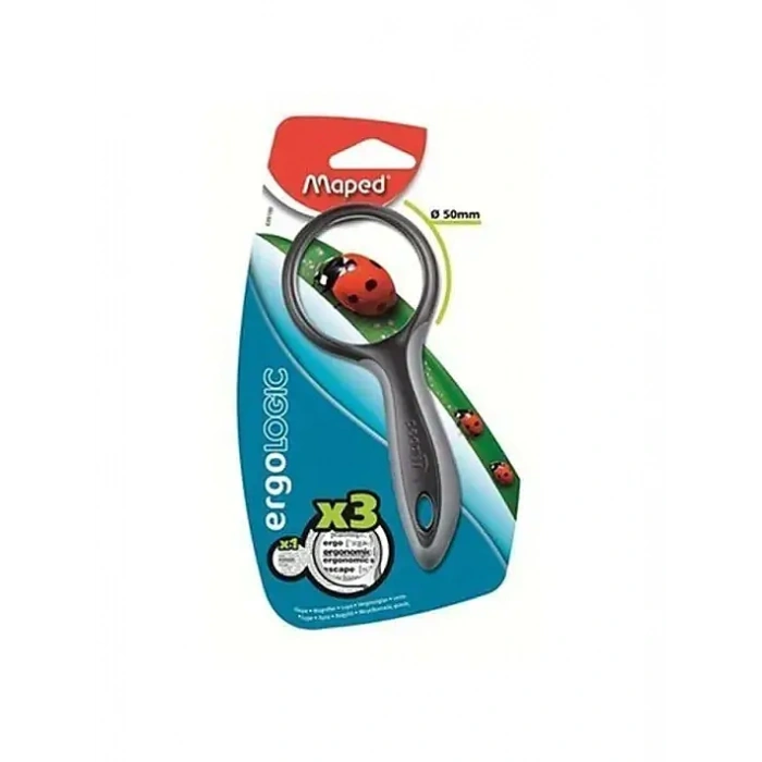 Maped Büyüteç Ergologıc X3 50 mm Gri
