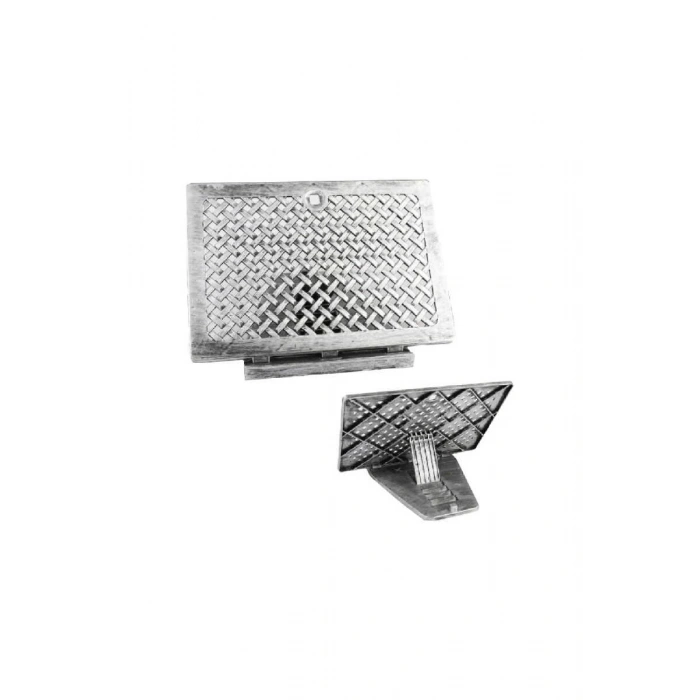 Masaüstü Plastik Rahle Gümüş Kaplama