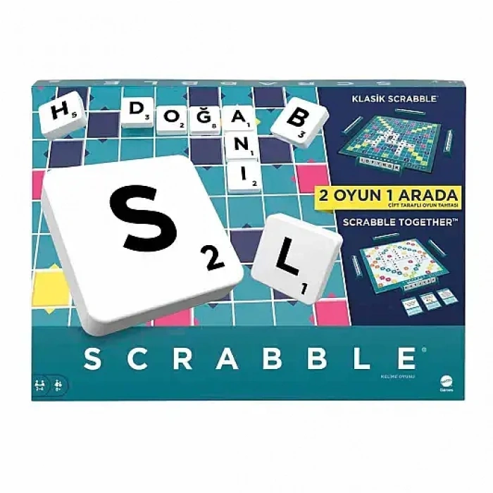 Mattel 2in1 Scrabble Türkçe