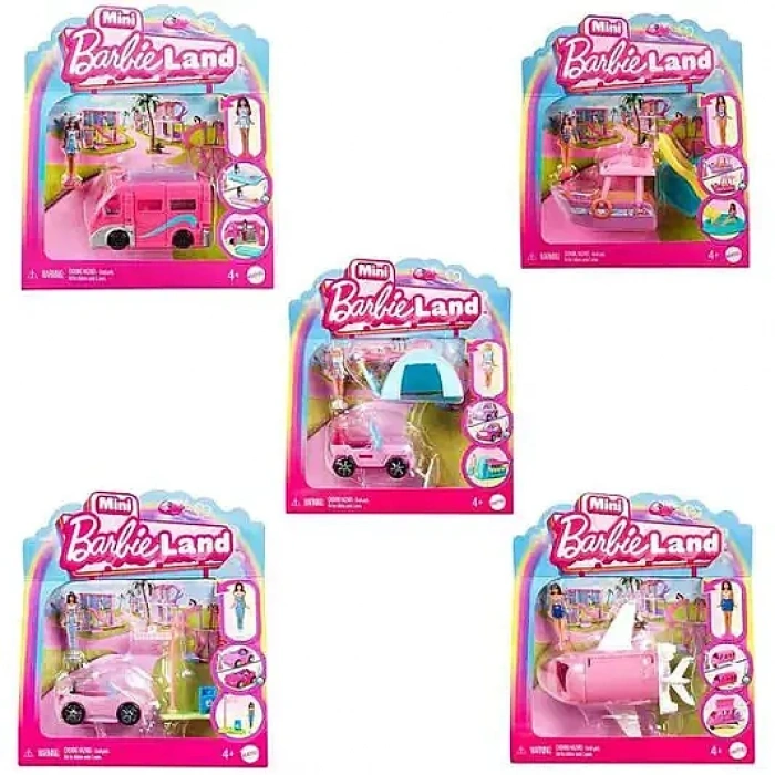 Mattel Mini Barbieland Araçlar