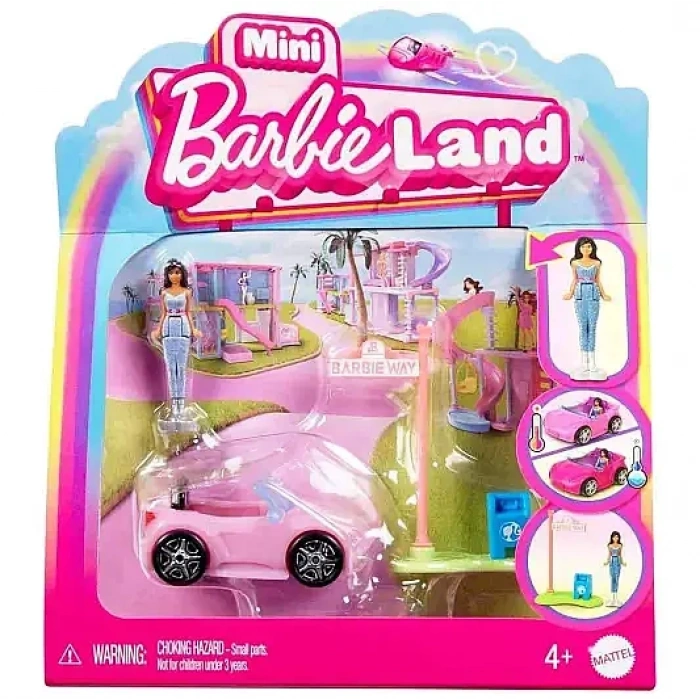 Mattel Mini Barbieland Araçlar