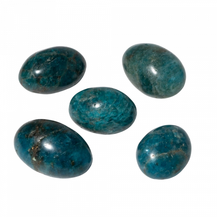 Mavi Apatit Doğal Taş Tımbıl El Taşı