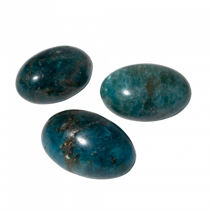 Mavi Apatit Doğal Taş Tımbıl El Taşı