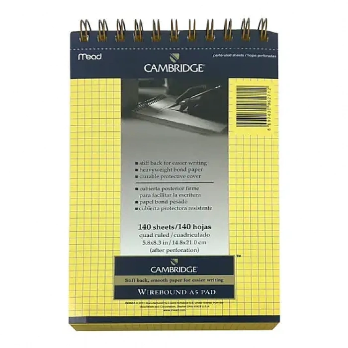 Mead Cambridge Çizgili Bloknot 140 Yp A5